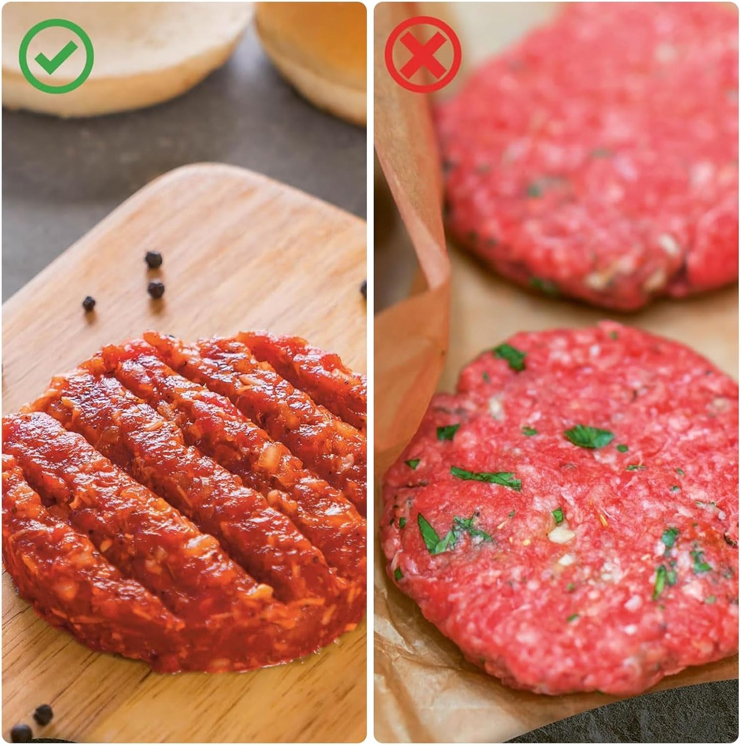 Purilite Select Aluminum Burger Press Patty Maker