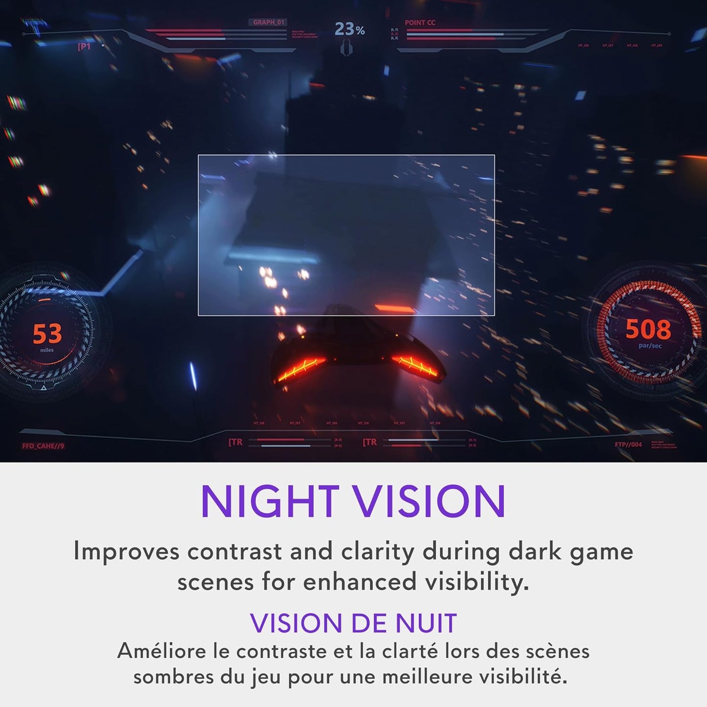 Alienware 25 Gaming Monitor AW2523HF 24.5" IPS LED Full HD (1920 × 1080) 360Hz Display - AMD FreeSync - VESA - Monitor (USB, HDMI) Height/Tilt/Swivel/Pivot Adjustability - Dark Side of The Moon