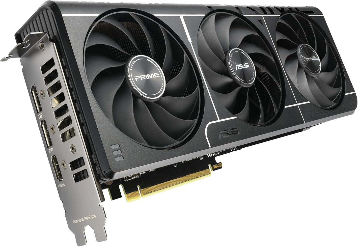 ASUS Prime Radeon™ RX 9060 XT 16GB GDDR6 OC Edition Graphics Card (PCIe 5.0, HDMI/DP 2.1, 2.5-Slot Design, axial-tech Fans, Dual Ball Fan Bearings, Dual BIOS, ASUS GPU Guard)