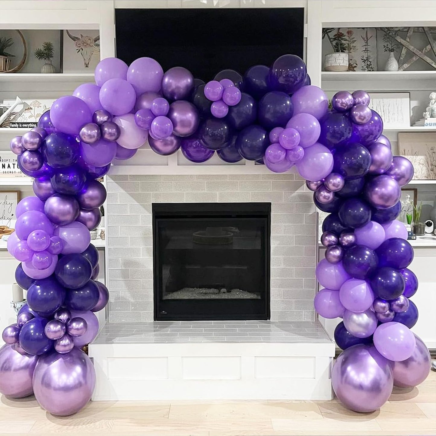 Gold Metallic Chrome Latex Balloon Arch Kit, 102PCS 18In 12In 10In 5In Arch Garland For Festival Picnic, Engagement, Wedding, Birthday Party, Gold Theme Anniversary Decoration With 33FT Ribbon
