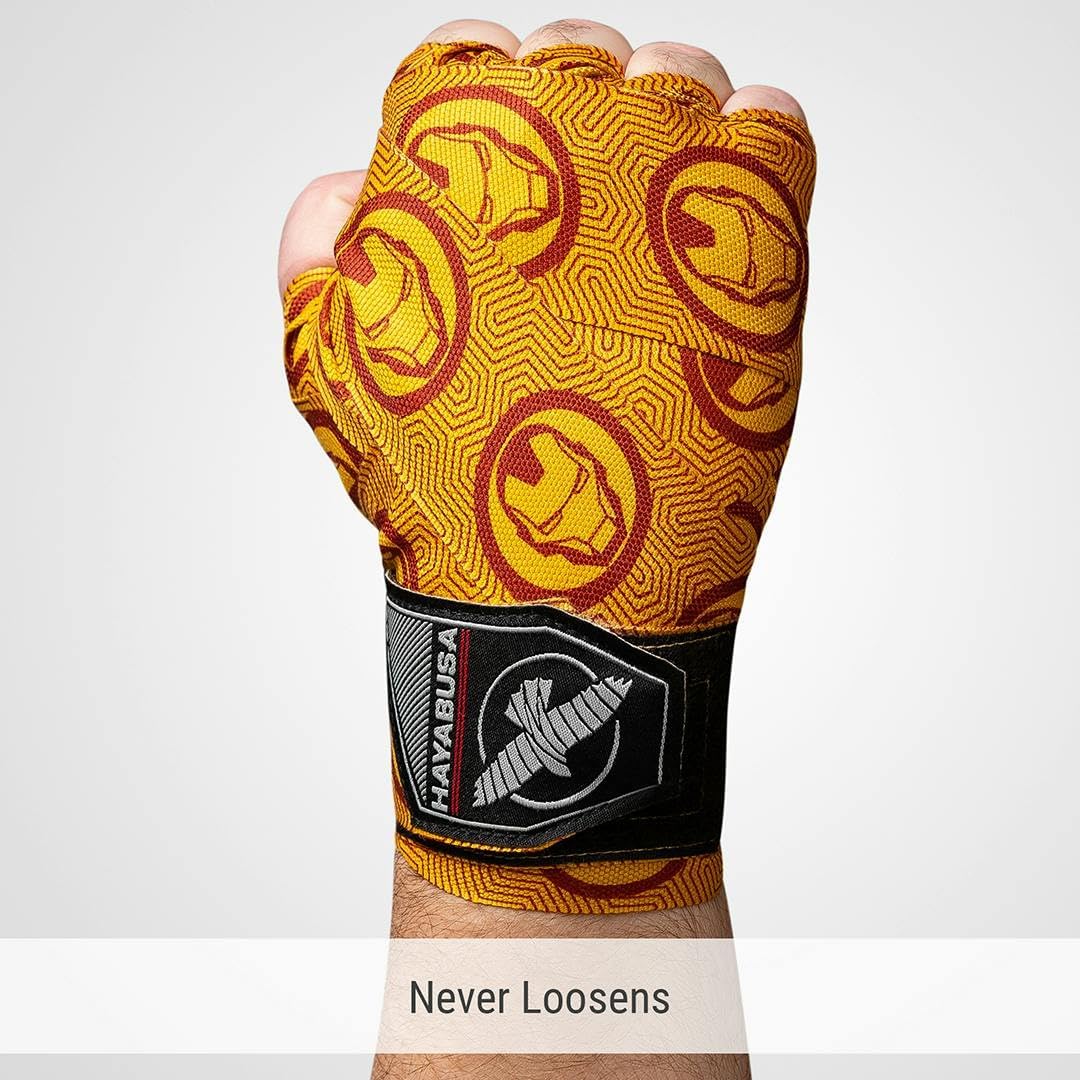 Hayabusa Marvel Hero Elite Mexican Style Boxing Hand Wraps for Men & Women