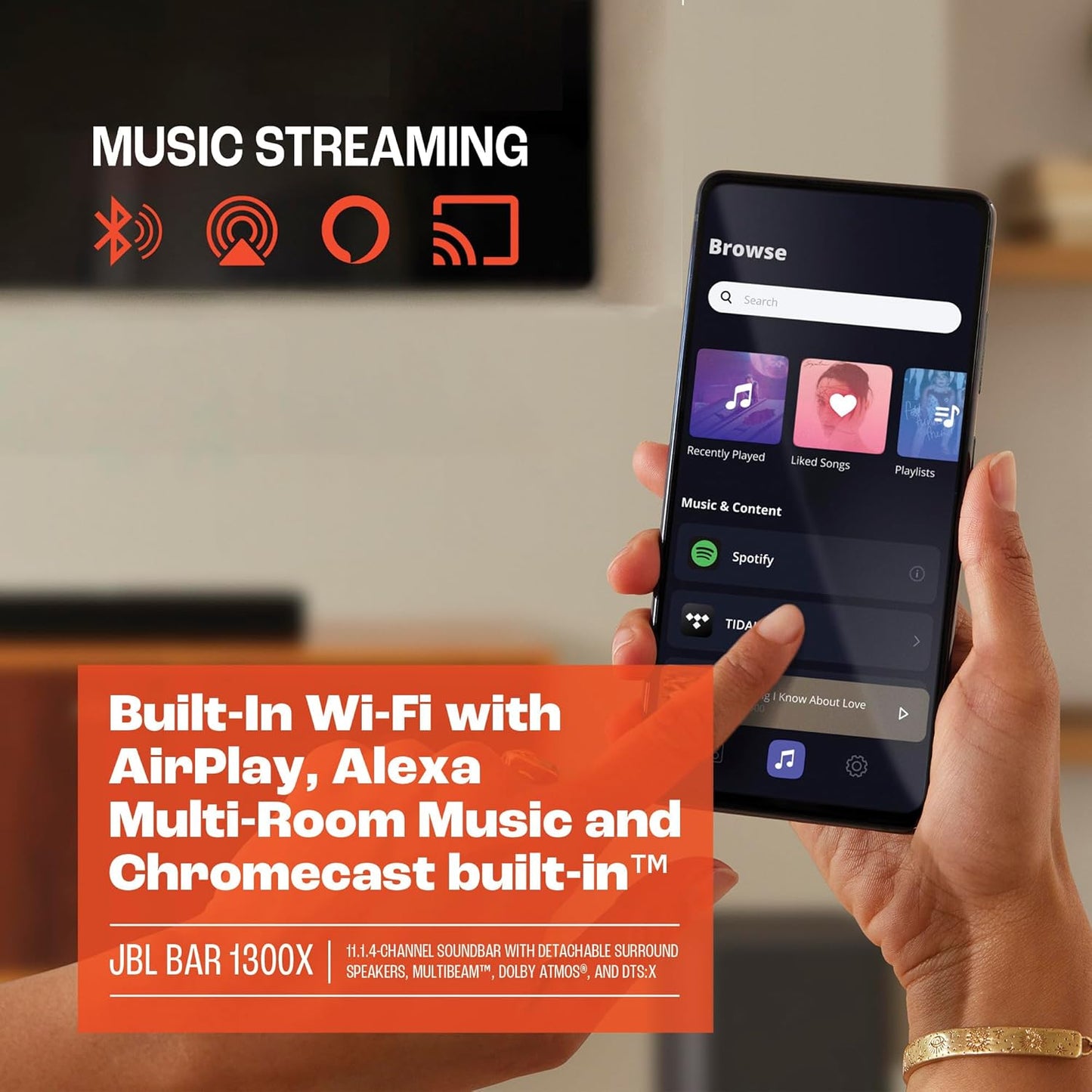 JBL Bar 500: 5.1-Channel soundbar with MultiBeam™ and Dolby Atmos®