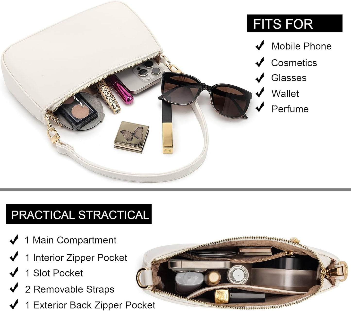 Purilite Select Vegan Leather Crossbody Bag