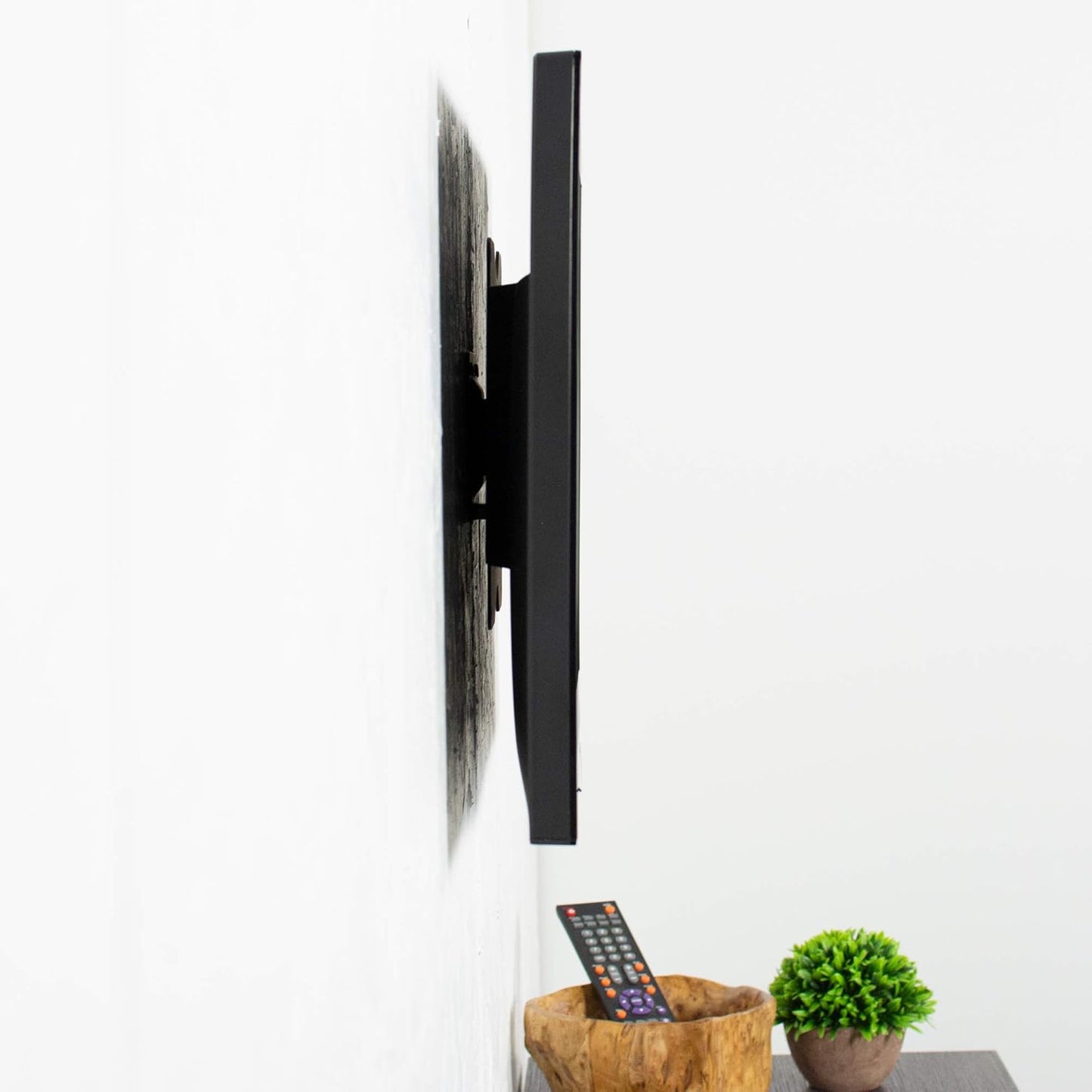 VIVO Basic TV Wall Mount Bracket for 23 to 37 inch Screens, Max 200x200mm VESA with Removable Mounting Plate, Black, MOUNT-VW2X2A