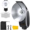 GODOX Lux Cadet Retro Camera Flash GN10 6200K±300K Color Temperature Auto & Manual Flash Modes 1/1-1/64 Flash Power 28mm Focal Length Compatible with Canon Sony Nikon Fujifilm Olympus Hot-Shoe Camera