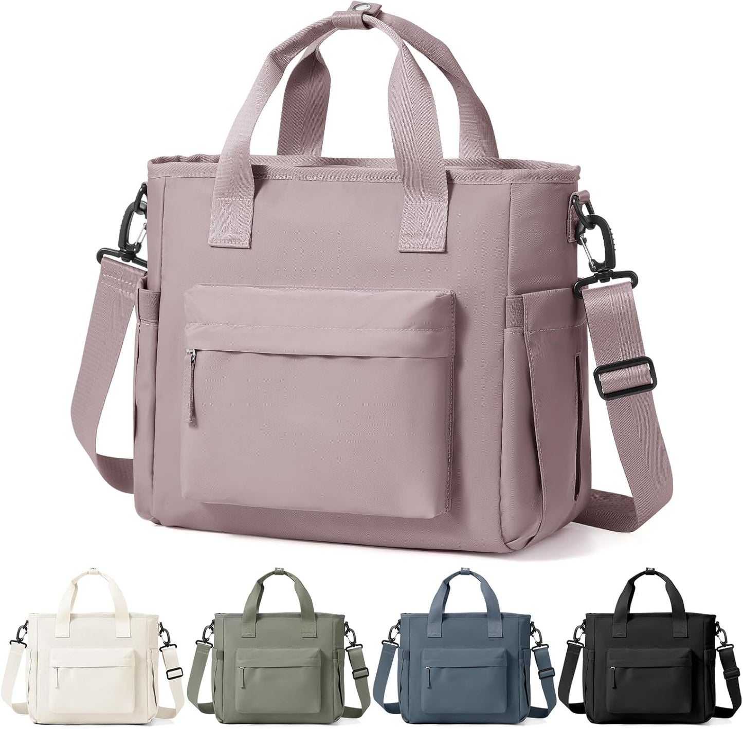 Lunch Bag Insulated Lunch Box Leakproof Lunch Tote Bags for Women Men,Portable Thermal Cooler Bag Lunch Containers with Shoulder Strap for Work, Family, Picnic, School, Outdoor,BBQ C2-Pinkpurple