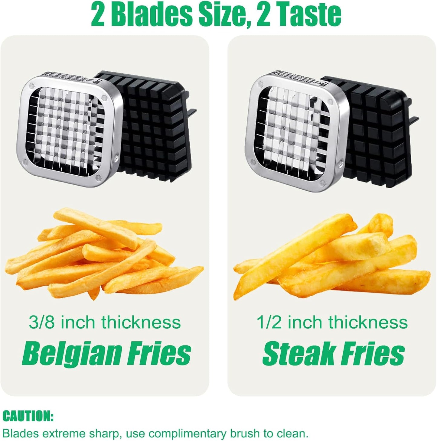 Purilite Select Stainless Steel French Fry Cutter