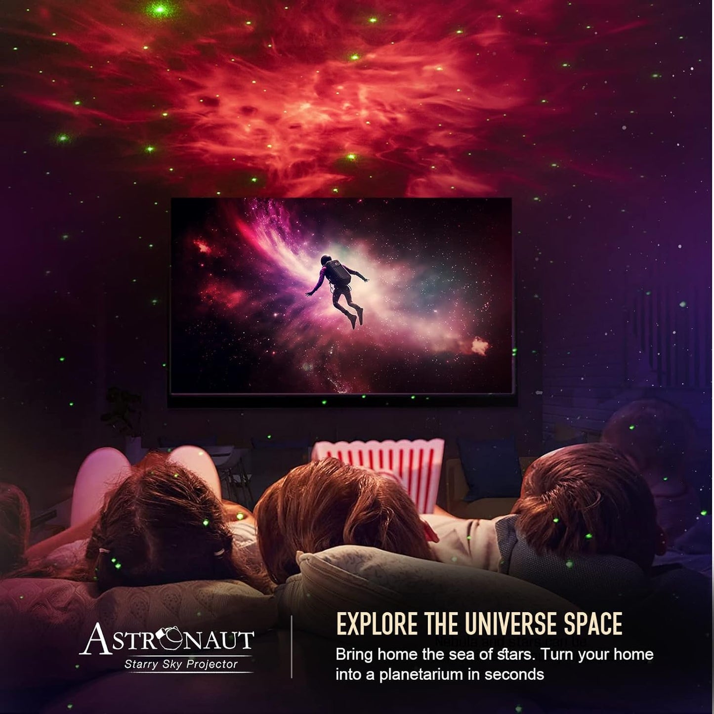 Purilite Select Astronaut Galaxy Star Projector