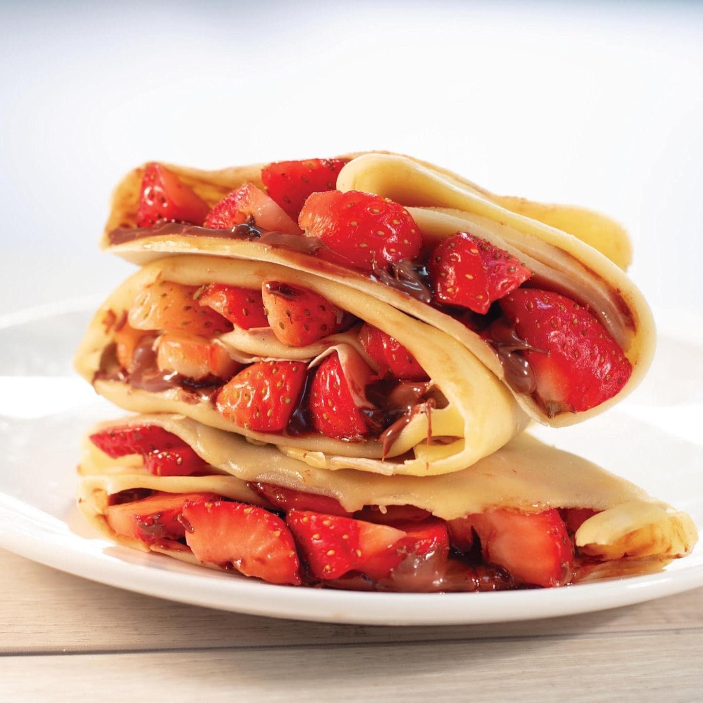 CucinaPro Cordless Crepe Maker- FREE Recipe Guide, NonStick Dipping Plate plus Electric Base & Batter Spatula, Portable Compact Baker, Homemade Holiday Morning Breakfast or Dessert Treat, Gift for Her