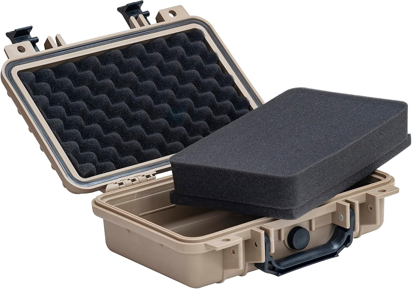 MEIJIA Portable All Weather Waterproof Protective Hard Case,Camera Case with Customizable Fit Foam,Fit use of Drones,Camera, Equipments, 11.65 x8.35x3.78inches