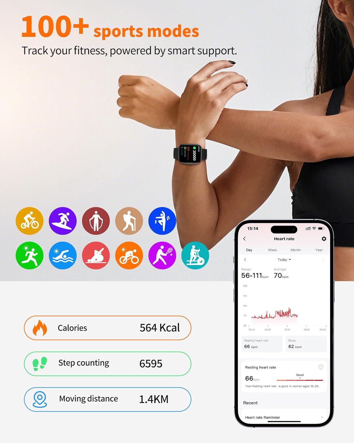 Purilite Select Smartwatch Elevate Every Day with Smart Precision