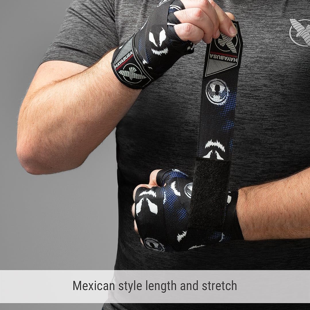 Hayabusa Marvel Hero Elite Mexican Style Boxing Hand Wraps for Men & Women