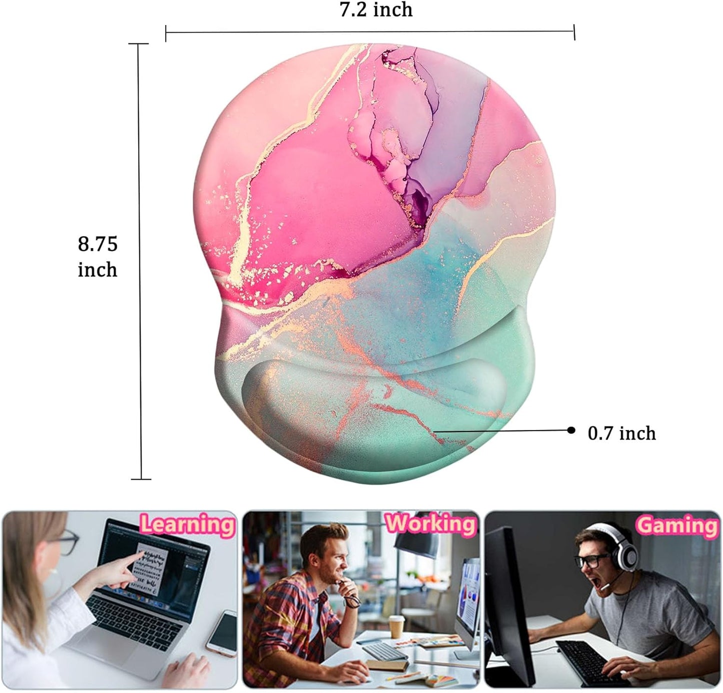 Purilite Select Ergonomic Mouse Pad
