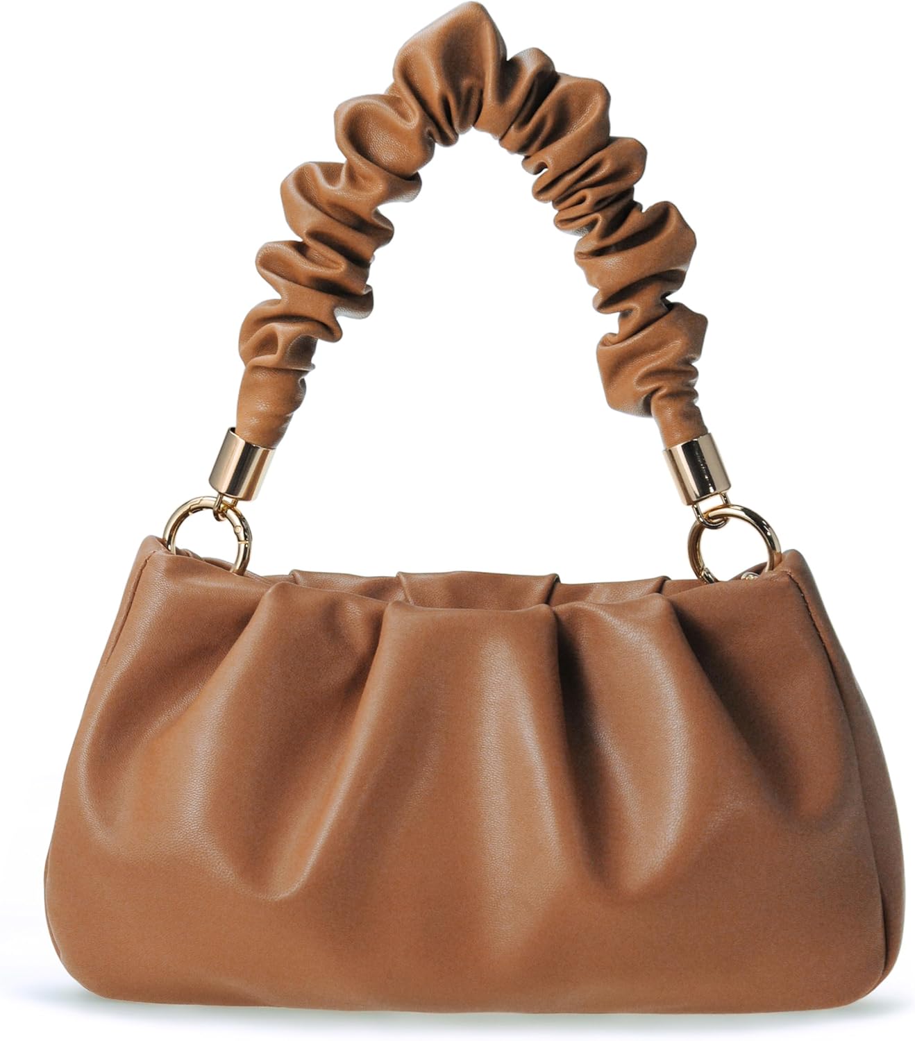Cloud Pouch Bag Women Shoulder Handbag Soft Vegan Leather Vintage Hobo Chain Cross body Bag