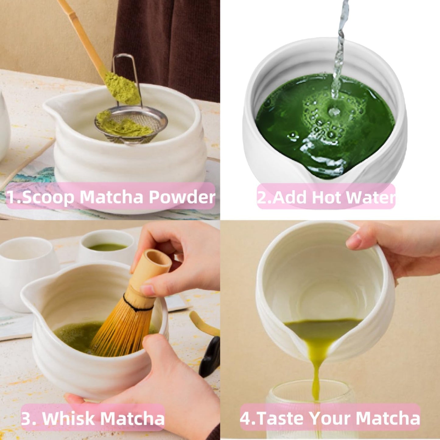 Purilite Select 5-Piece Matcha Set
