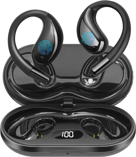 AI Language Translation Earbuds, Real-Time Translator for 164 Foreign Languages & Accents Includes Free Subscription Translation Device Earphones for Travel Business Learning, Black