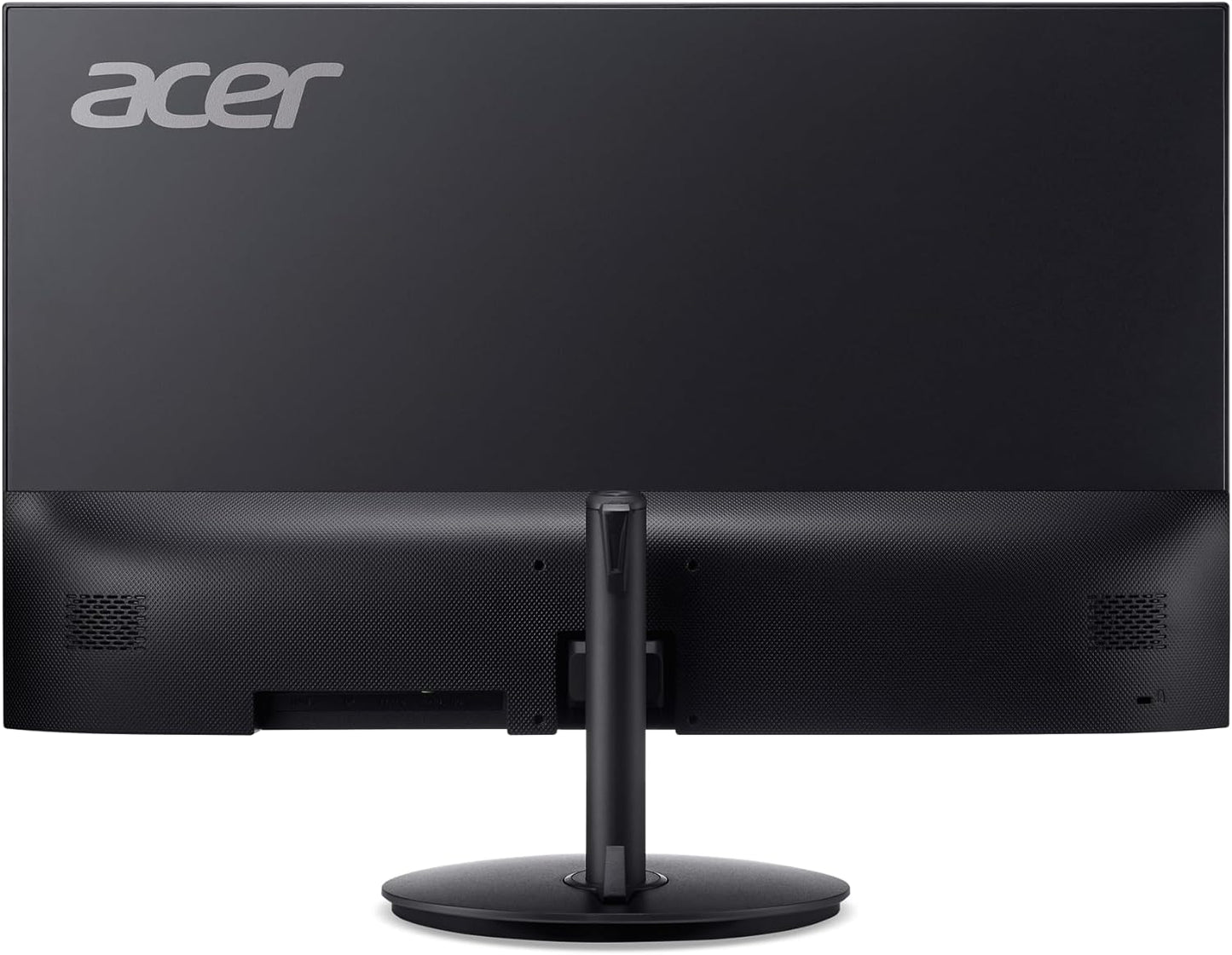 Acer SH272U Ebmiiphx 27" WQHD (2560 x 1440) Widescreen IPS Monitor| AMD FreeSync | 1ms (VRB) | 100Hz Refresh | 2 Speakers | VESA Compliant | HDMI Cable Incl.