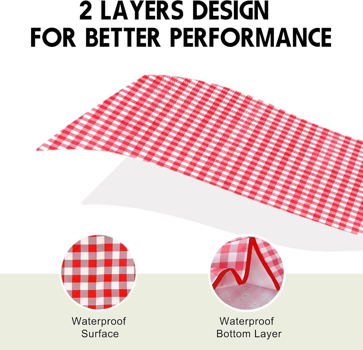 SAMSIER Large Outdoor Picnic Blankets Waterproof Foldable, Beach Blanket Sandproof Portable, Cute Picnic Mat Washable (Navy Blue, 60"×80")