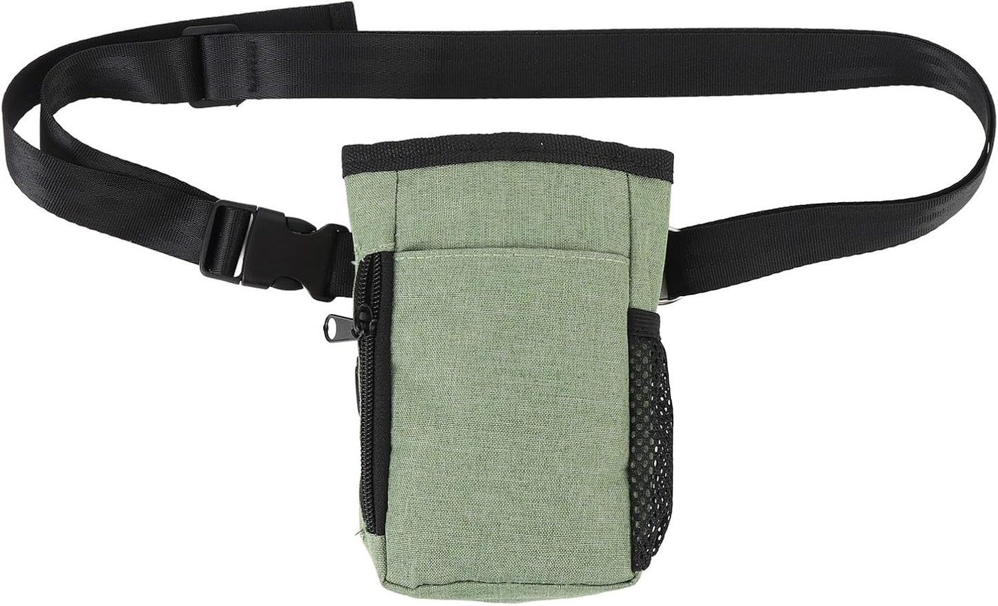 Dog Treat Bag with Clear Window, Portable Dog Training Treat Pouch, Multifunction Oxford Cloth for Outdoor Training, Ideal Pet Training Treat Pouches with Secure Seal