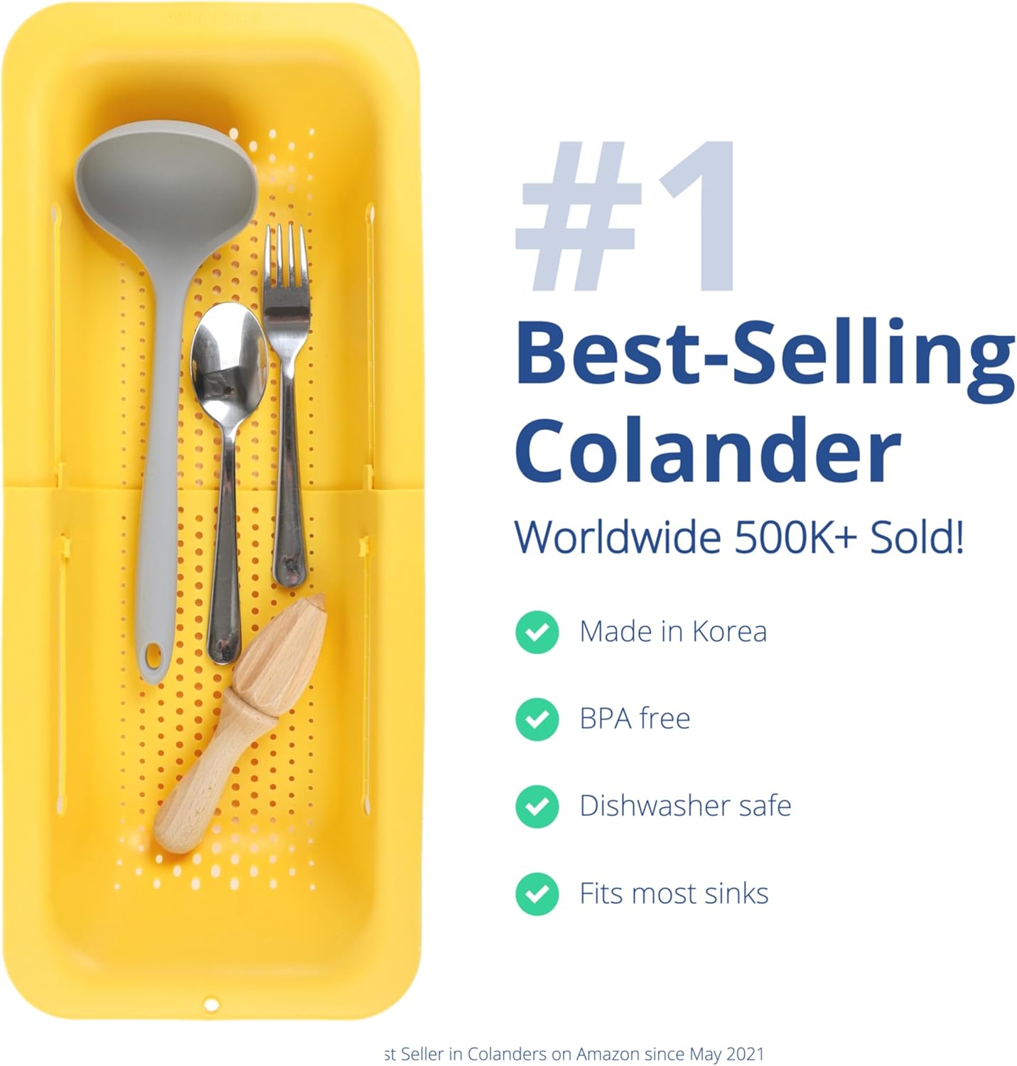 Purilite Select Expandable Sink Colander