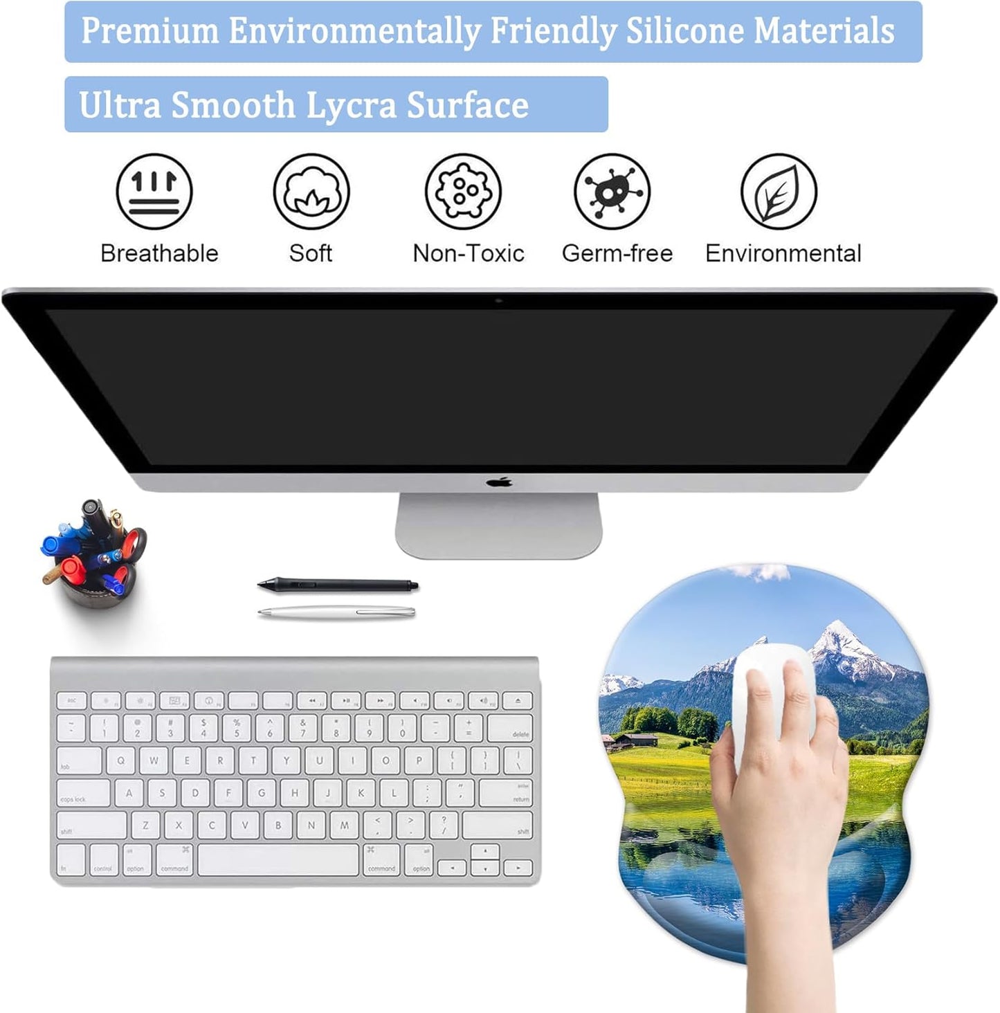 Purilite Select Ergonomic Mouse Pad