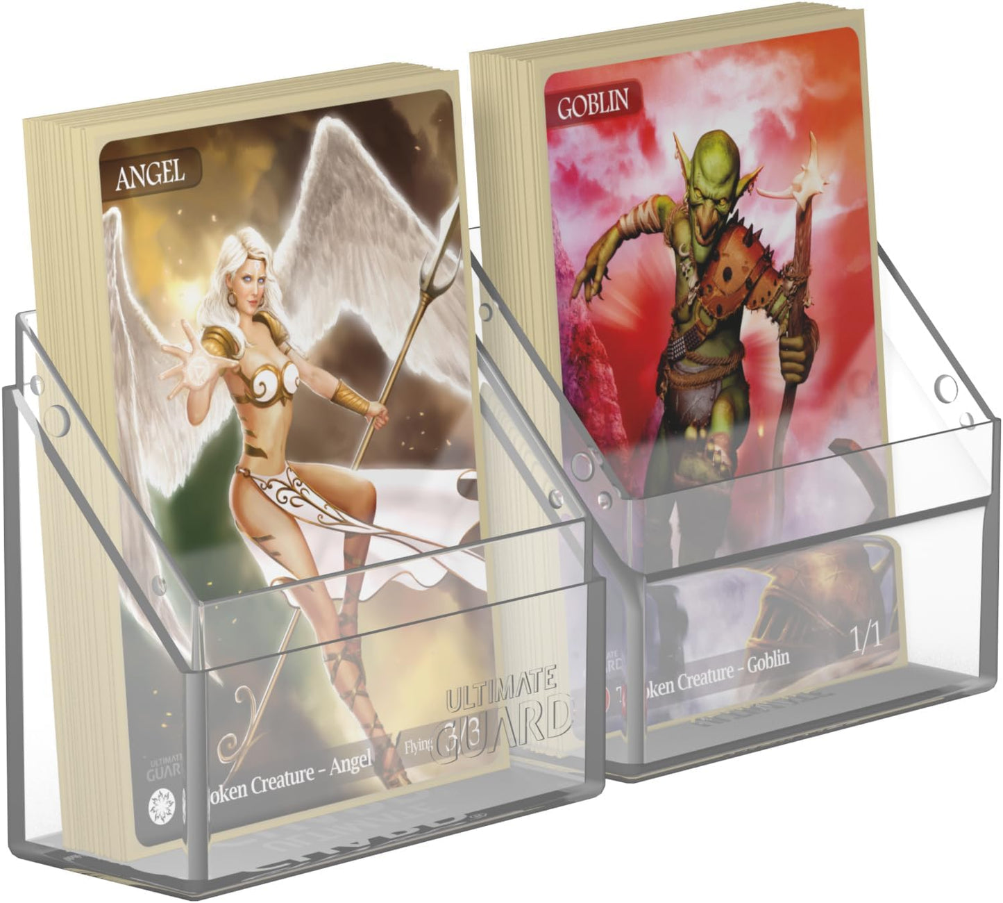 Ultimate Guard Boulder 100+ Classic, Deck Case for 100 Double-Sleeved TCG Cards, Onyx, Secure & Durable Storage for Trading Card Games, Soft-Touch Finish