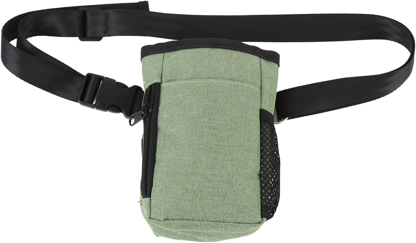 Dog Treat Bag with Clear Window, Portable Dog Training Treat Pouch, Multifunction Oxford Cloth for Outdoor Training, Ideal Pet Training Treat Pouches with Secure Seal