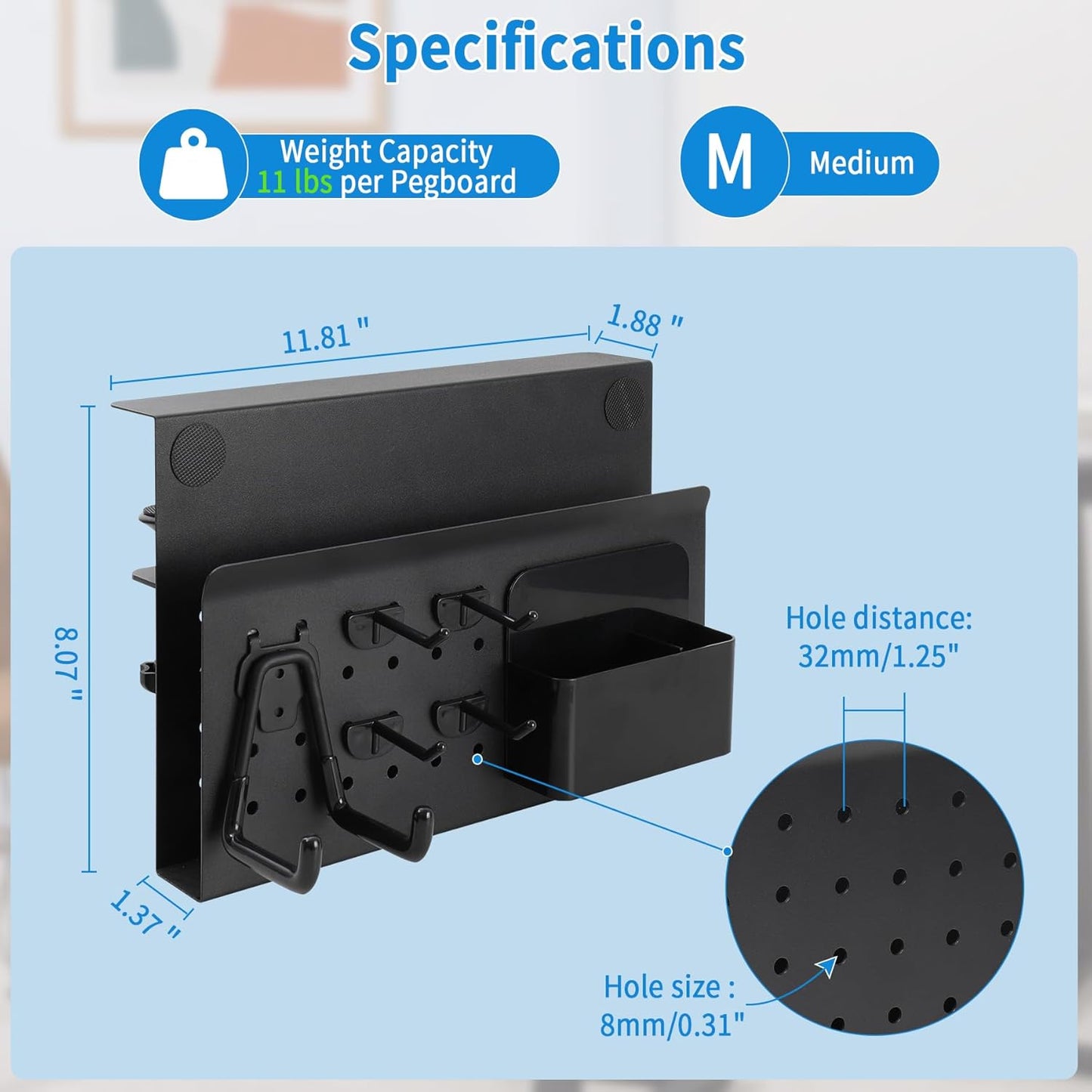 Purilite Select Desk Side Storage