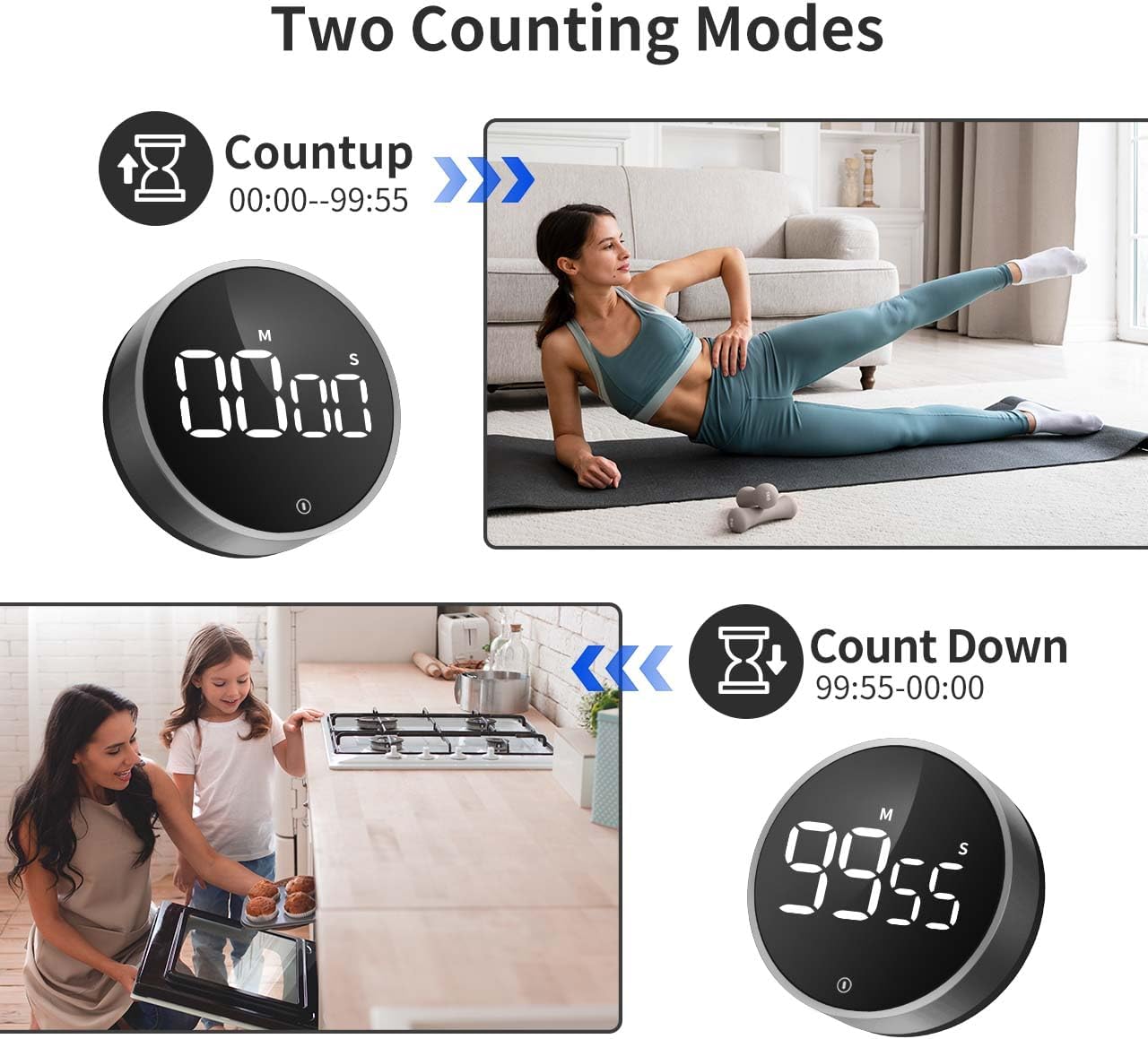 Purilite Select Magnetic Digital Timer