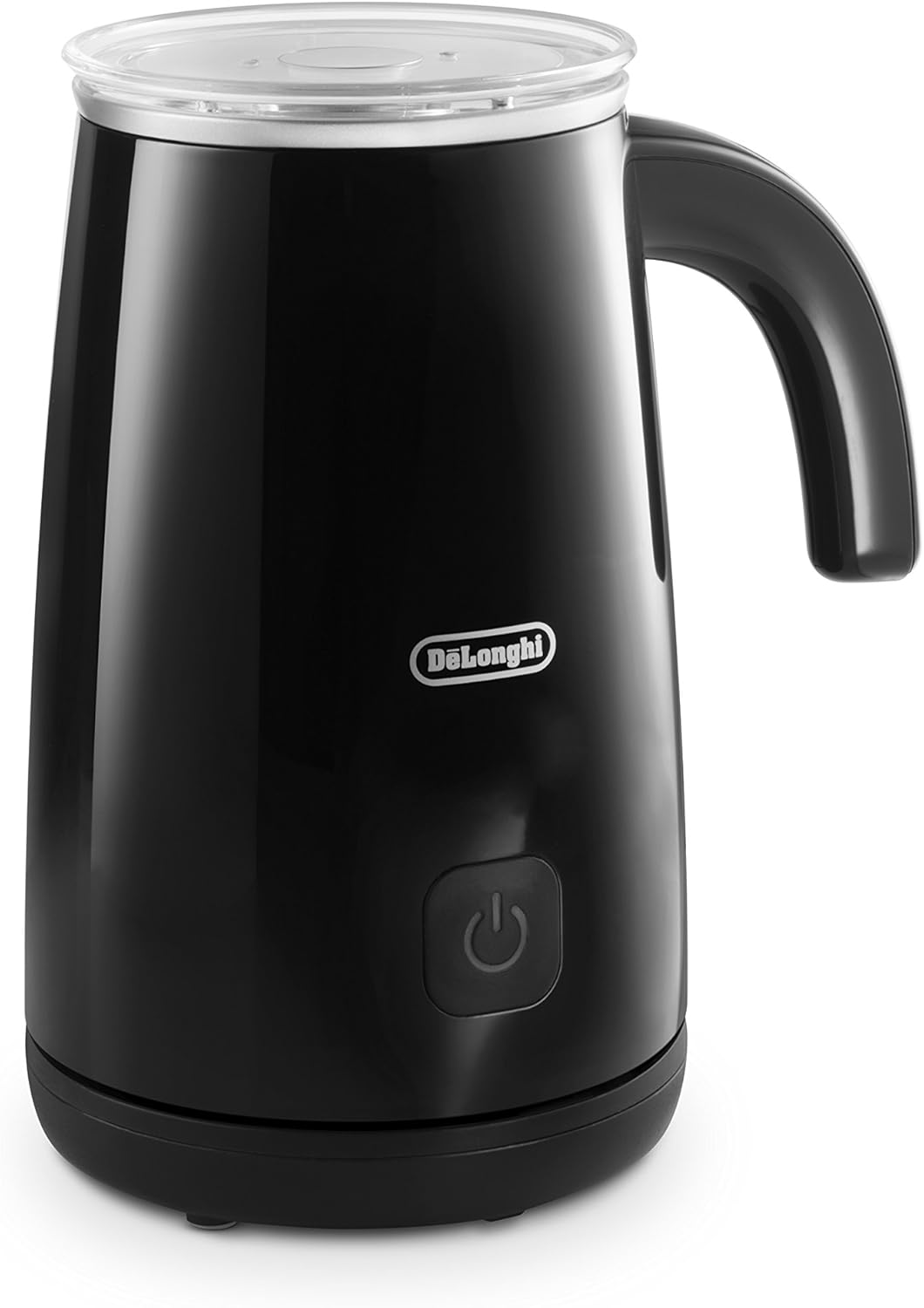 De'Longhi EMF2BK Plastic Electric Milk Frother with Hot and Cold Function Grey 17.02 x 11.43 x 19.56 cm; 889.04 Grams