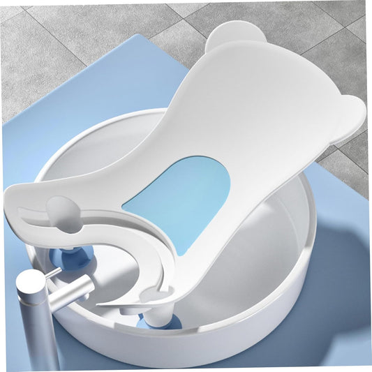 Baby Sink Bath with Suction Cup, Portable Sink Baby Bath with Hanging Hole, Buttock Support Washing Tool for Counter Bathtub Daily Use
