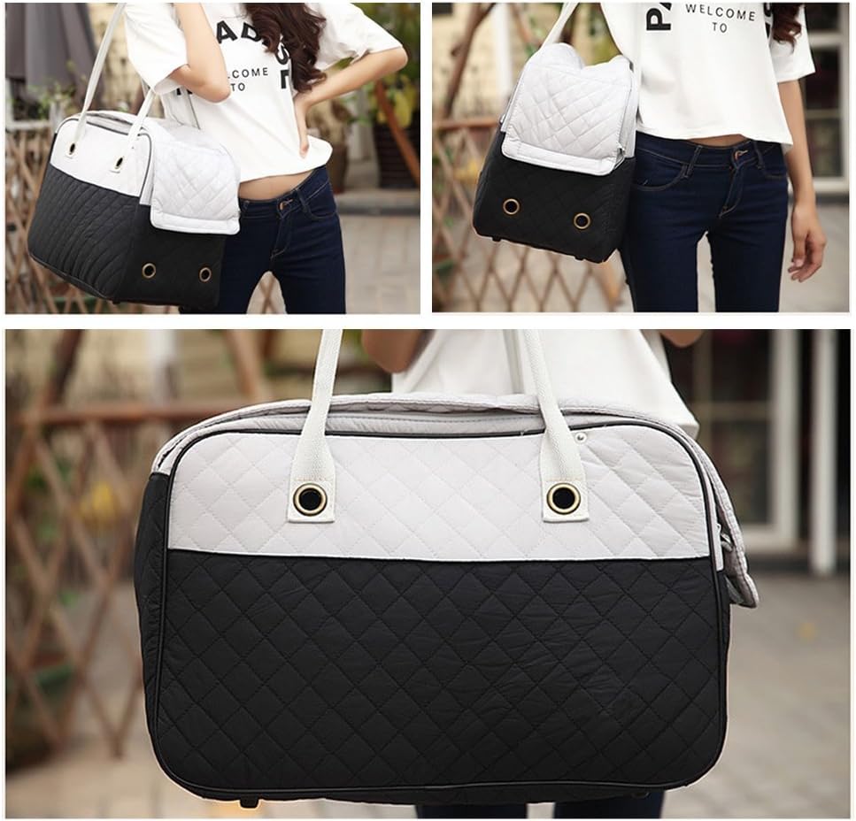 Coolton Pet Carrier - Airline Approved for Small Dogs and Cats, Travel Bag for Outdoor Walking and Travelling, Dog Purse Shoulder Tote