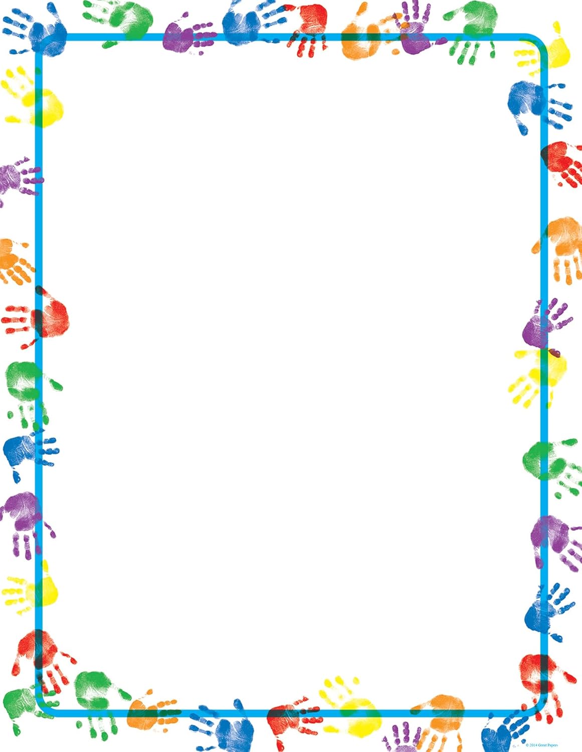 Great Papers! Morning Mist Letterhead, 80 Count, 8.5"x11" (2014250)