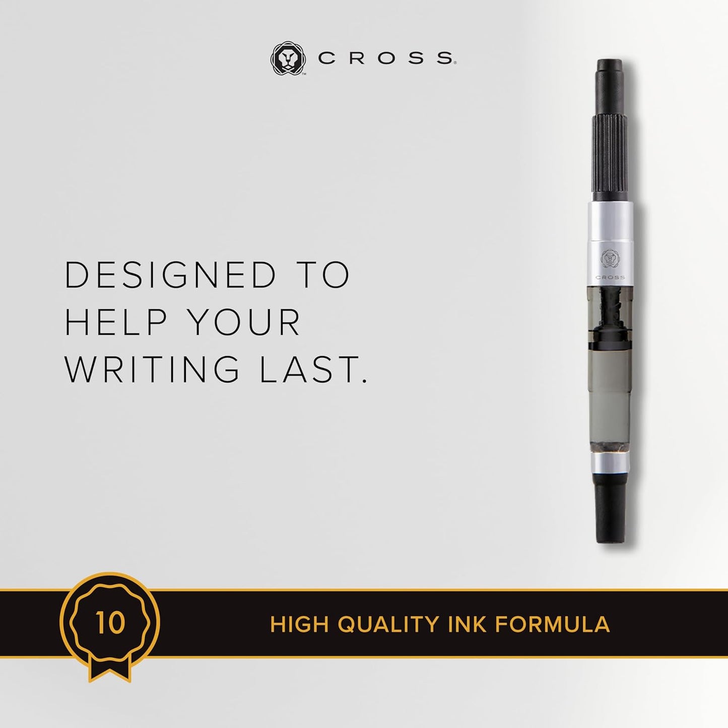 Cross Fountain Pen Converter Push in Style Fits Townsend Founatin Pens Green Converter (8751)