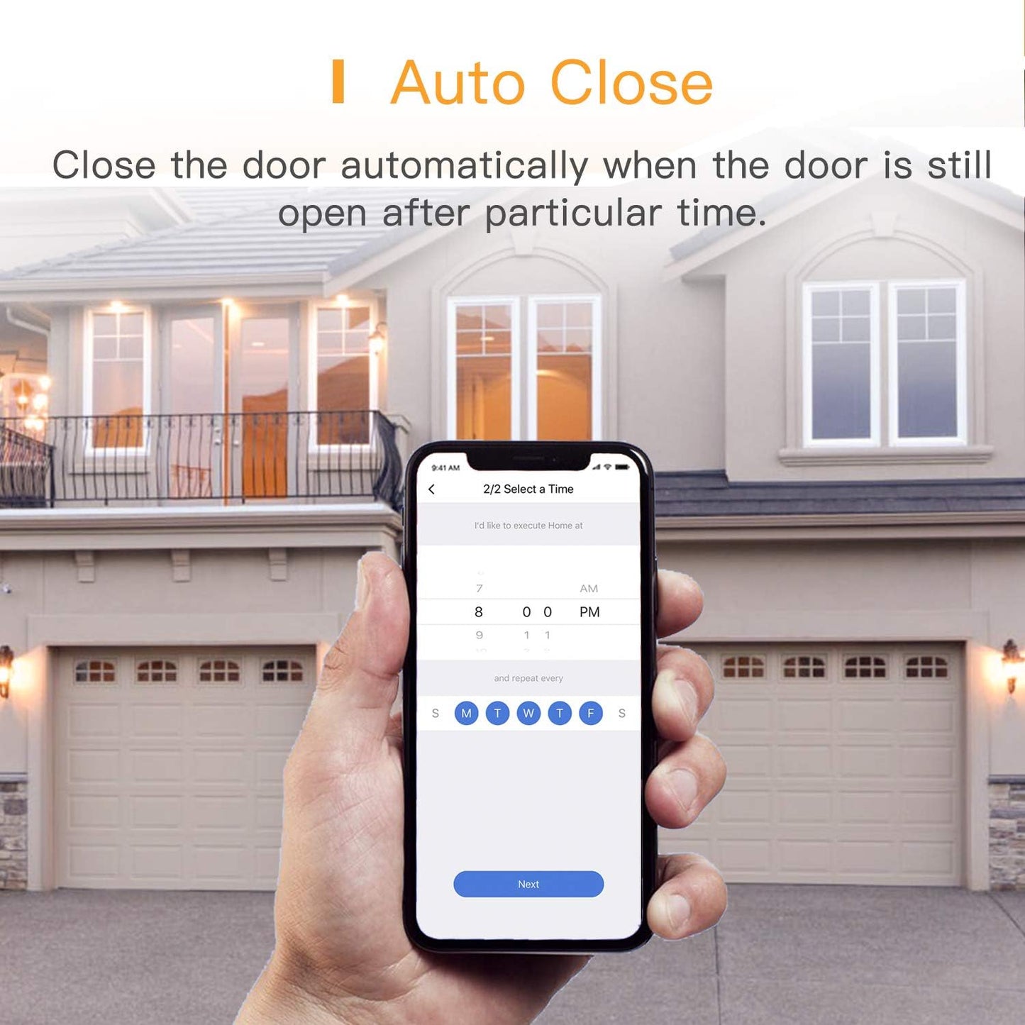 Refoss Smart Wi-Fi Garage Door Opener, Compatible with Google Assistant, Alexa, APP Remote Control
