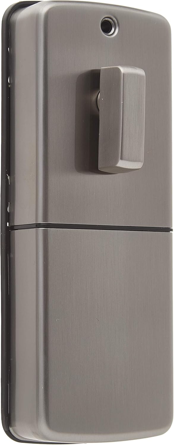 Weiser Powerbolt 3 Matte Black Keyless Entry Door Lock/Deadbolt Lock, 10-Button Keypad Door Lock with Auto Lock and 12-Month Battery Life, Electronic Door Locks for Front Door, Home Décor