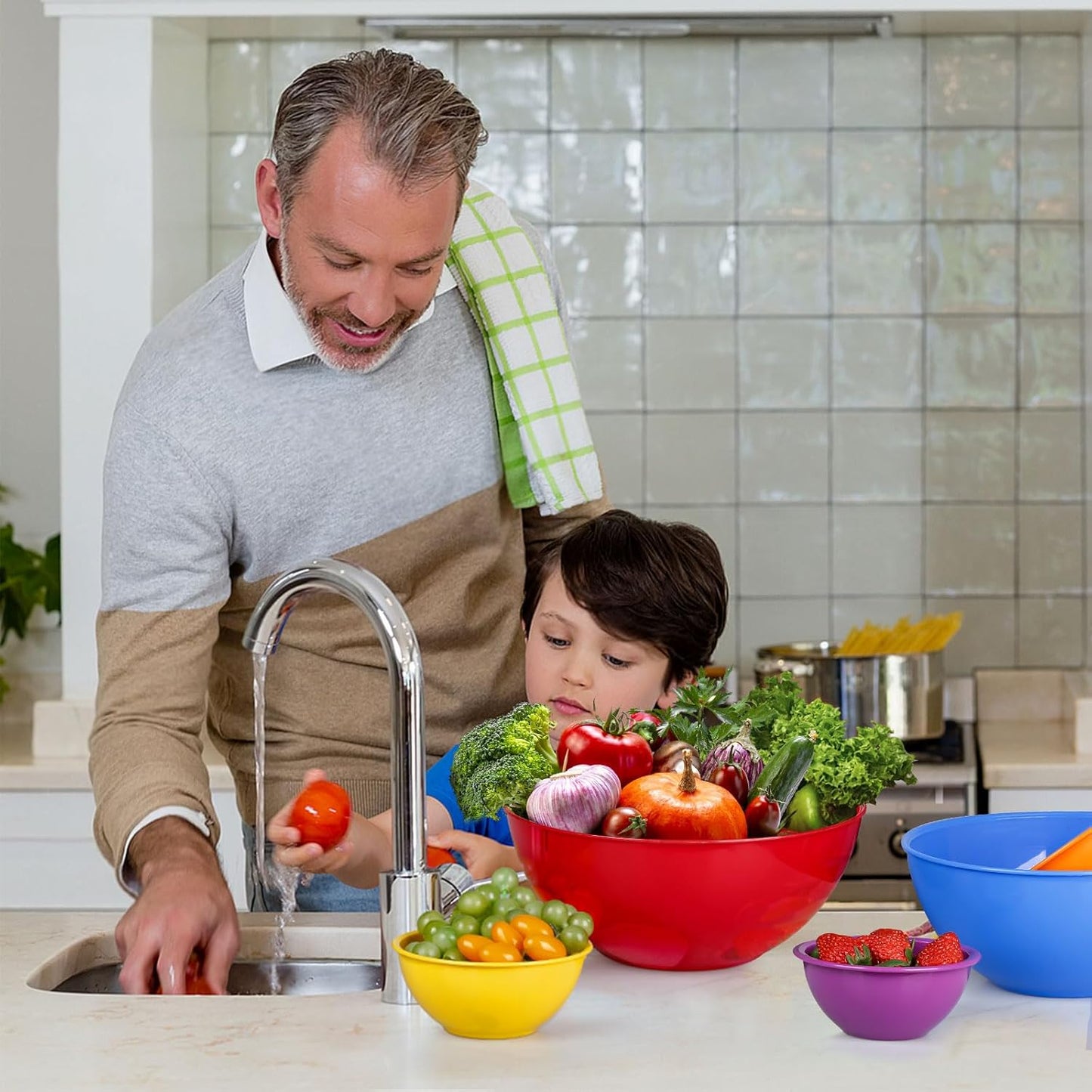 Purilite Select Plastic Mixing Bowl Set