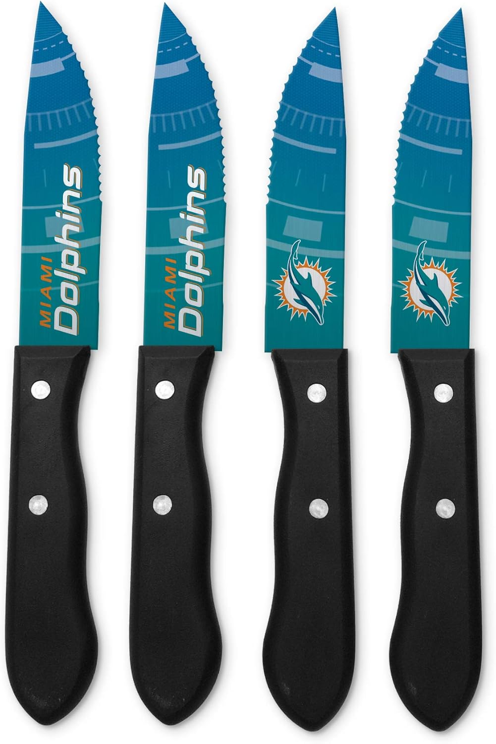 The Sports Vault by Inglasco NFL Chicago Bears Steak Knives