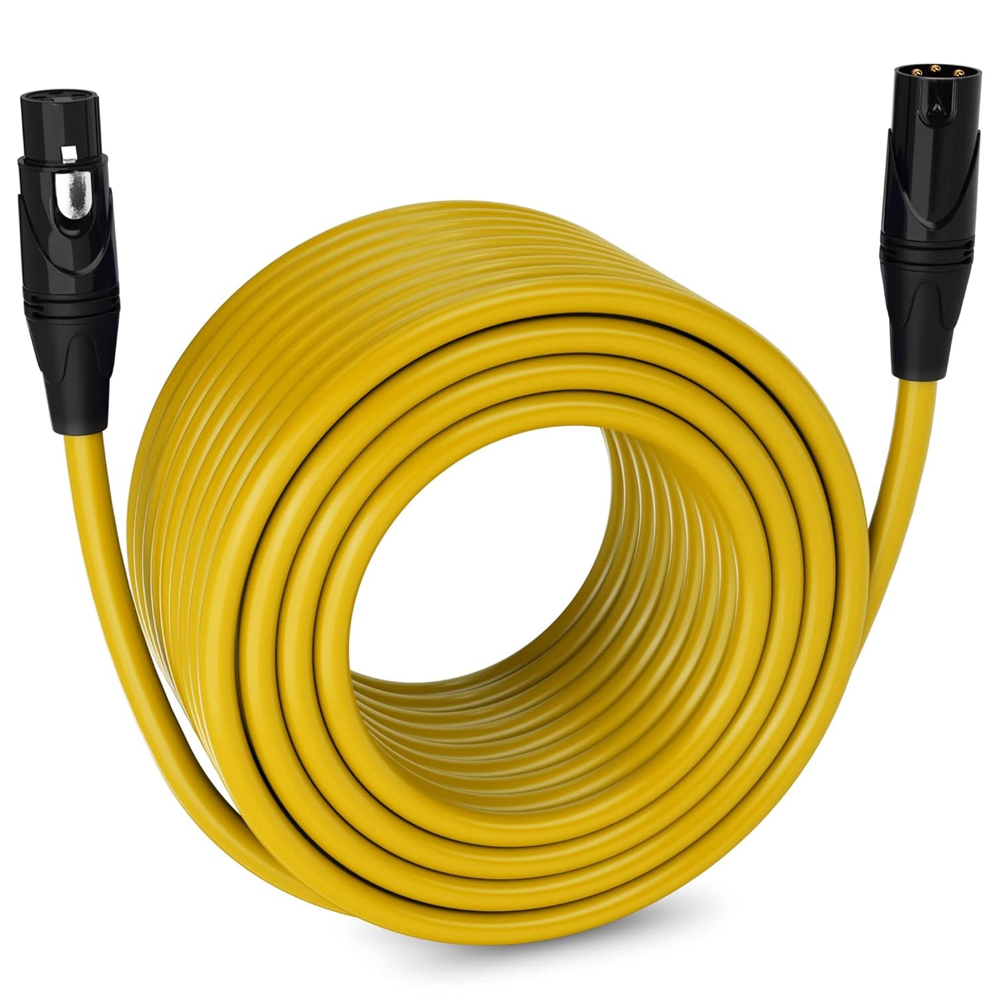 LyxPro 6 Feet XLR Microphone Cable Balanced Male to Female 3 Pin Mic Cord for Powered Speakers Audio Interface Professional Pro Audio Performance and Recording Devices - Blue