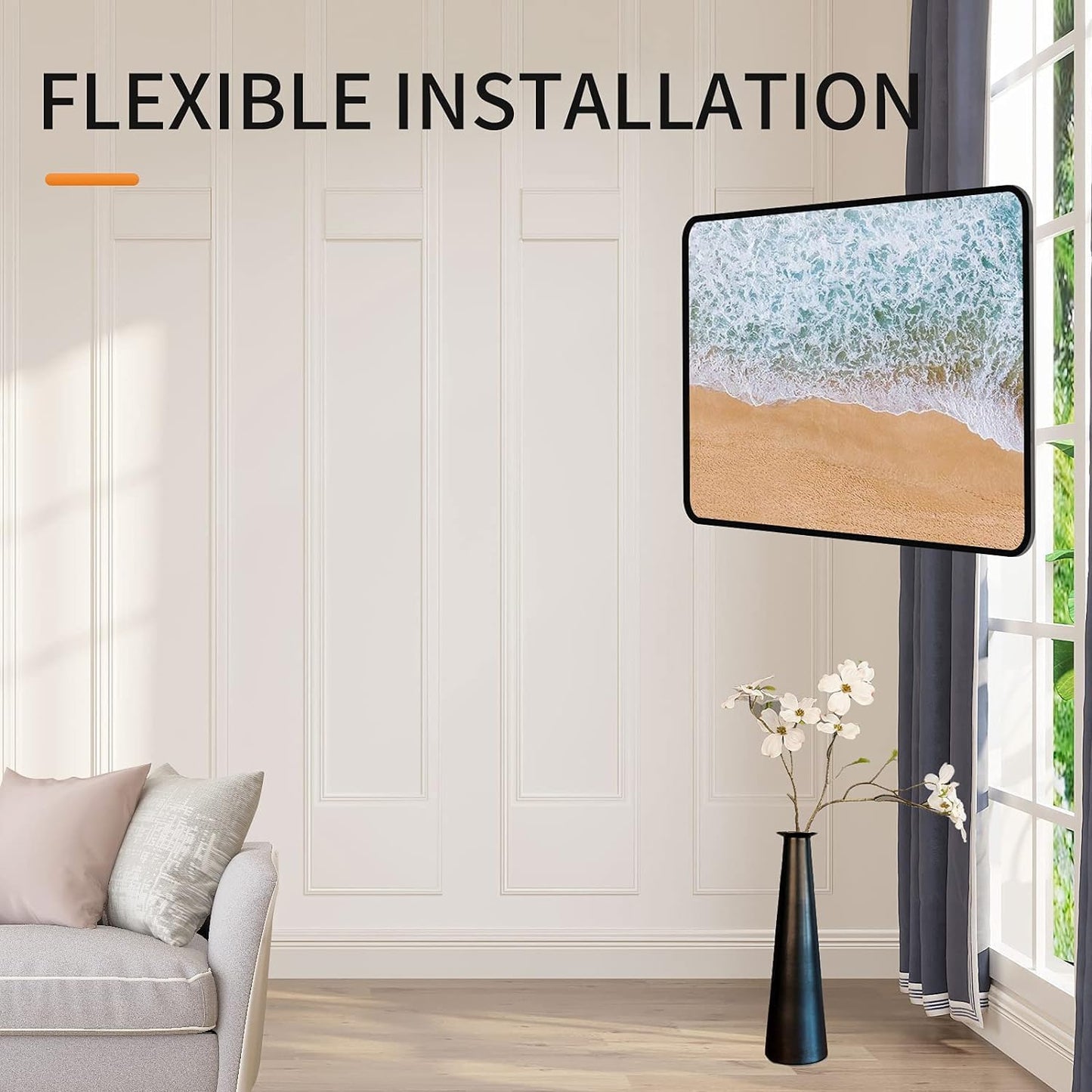 TV Wall Mount, Bracket for Most 13-30 inch LED, LCD Monitor and Plasma TVs, Max VESA 100x100mm by XINLEI (MA1330)
