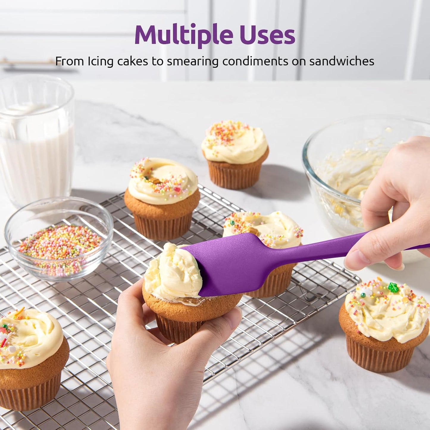 Purilite Select Midnight Blue Silicone Spatula