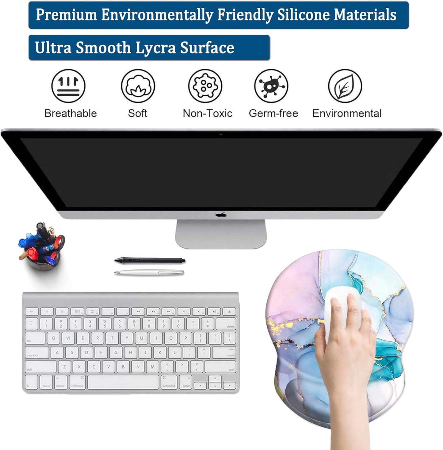 Purilite Select Ergonomic Mouse Pad