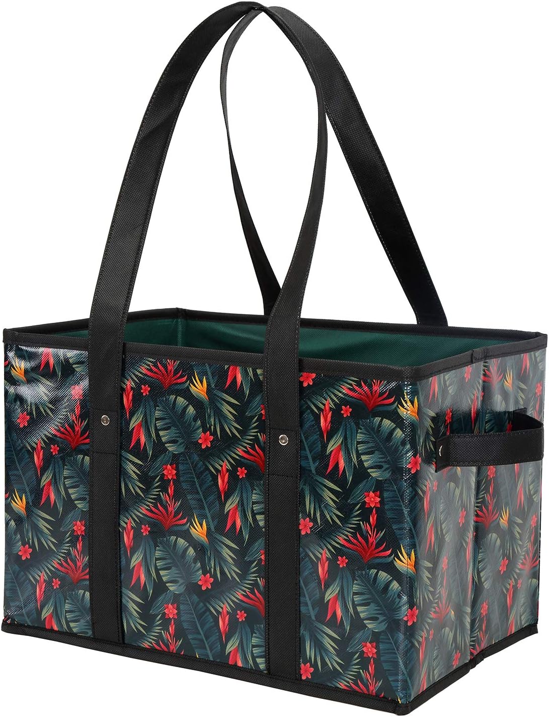 Purilite Select™ Heavy-Duty Reusable Grocery Tote Box Bags – 4 Gallon Capacity