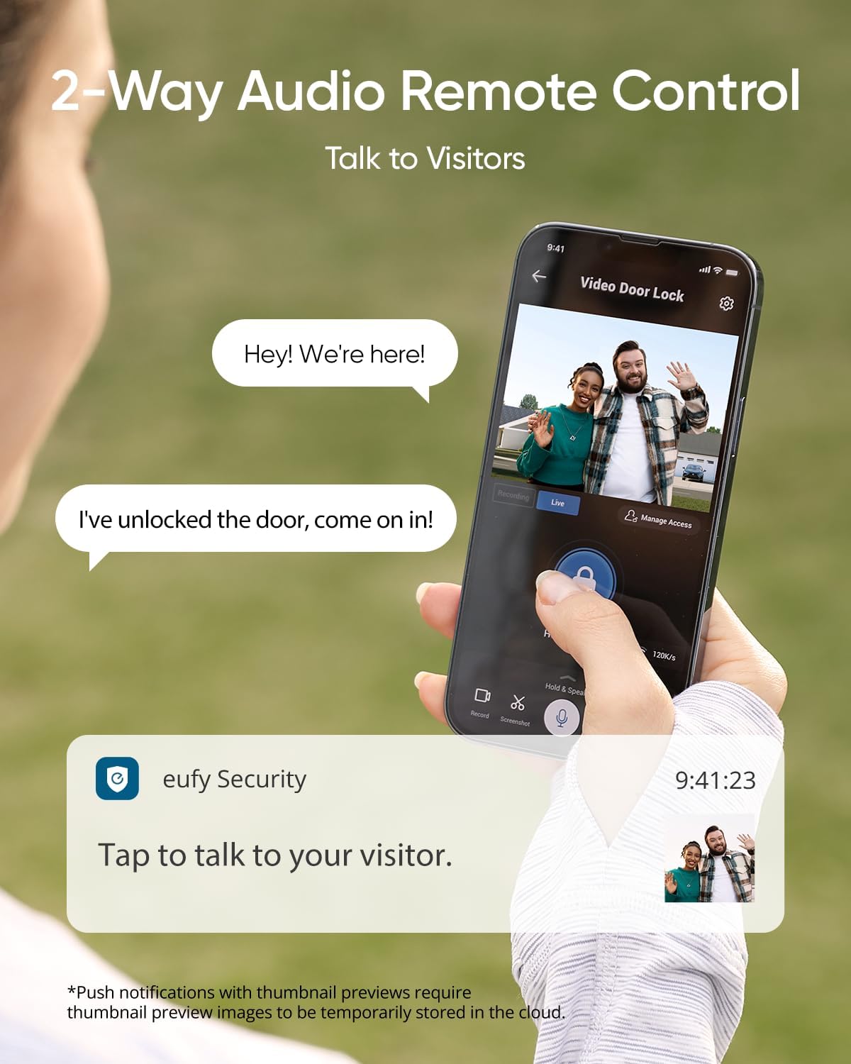 eufy Security Video Smart Lock S330,Doorbell Camera with Chime, 3-in-1 Camera+Doorbell+Fingerprint Keyless Entry Door Lock,BHMA, WiFi Door Lock,App Remote Control,2K HD,No Monthly Fee,SD Card Required