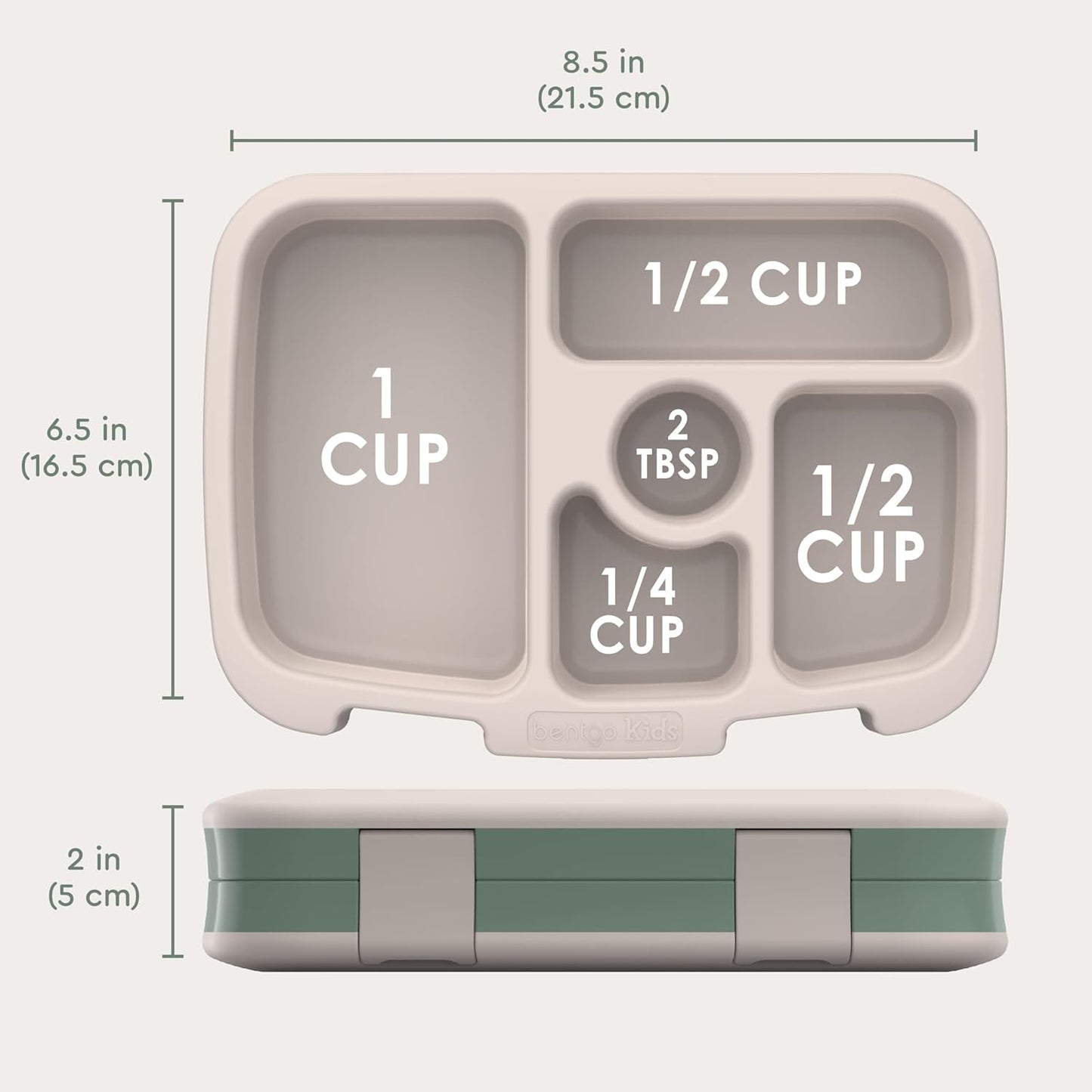 Bentgo Kids Prints Leak-Proof, 5-Compartment Bento-Style Kids Lunch Box - Ideal Portion Sizes for Ages 3 to 7 - BPA-Free, Dishwasher Safe, Food-Safe Materials - 2021 Collection (Llamas)