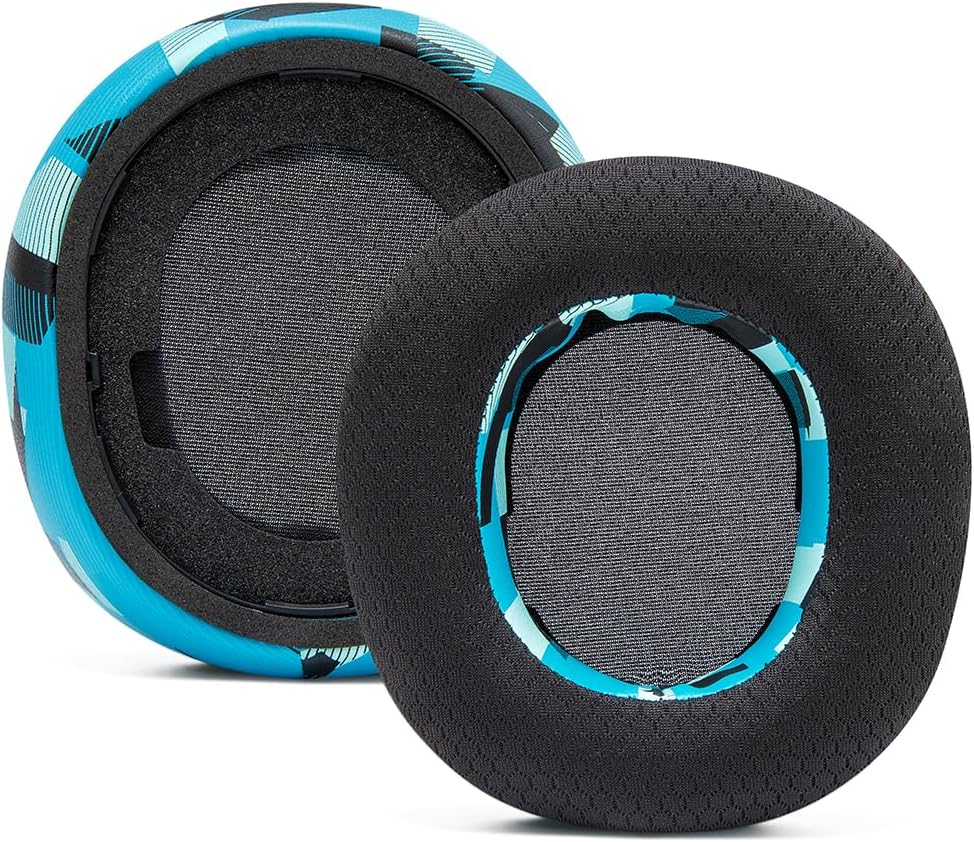 WC Freeze Nova Pro Wireless - Cooling Gel Earpads for Arctis Nova Pro Wireless ONLY (Doesn’t Fit Other Models), Made by Wicked Cushions, Improved Durability, Thickness & Sound Isolation | Black