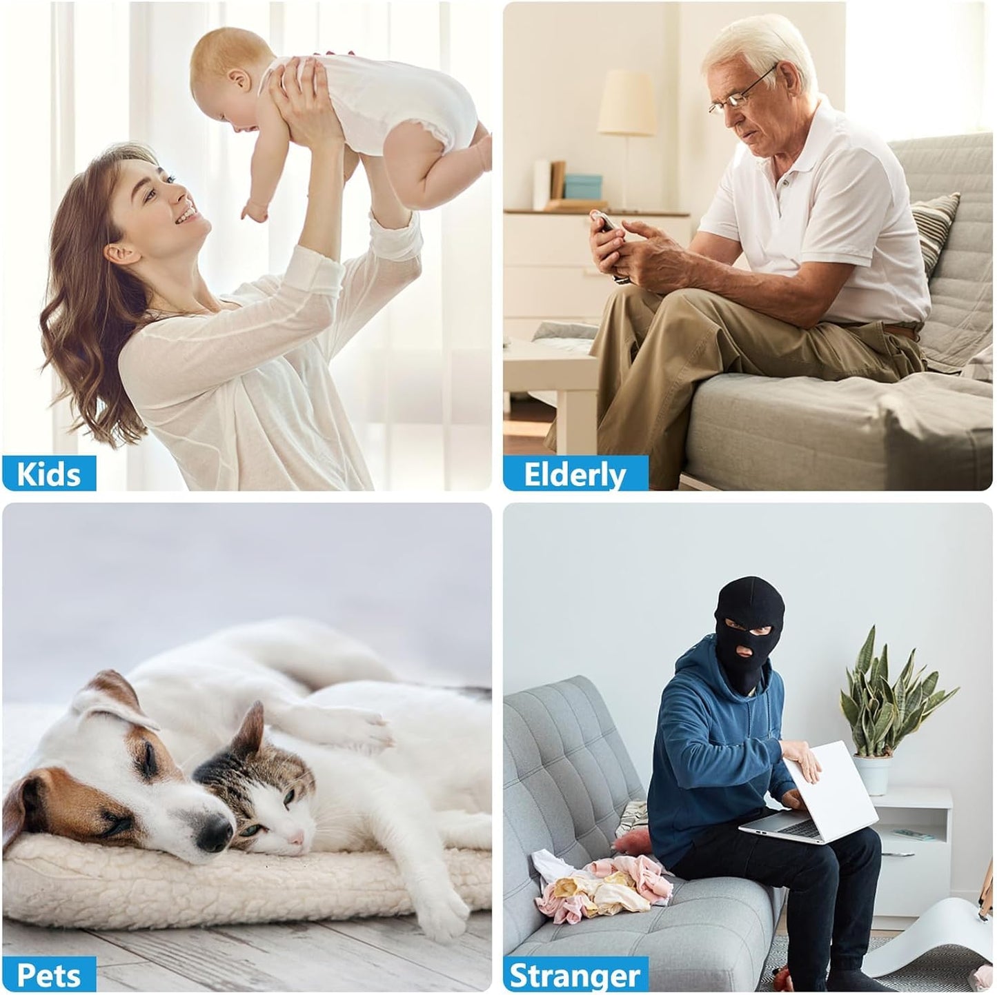 64GB Camera with 1080P Full HD Video | Nanny Cam for Home Security, Business & Learning