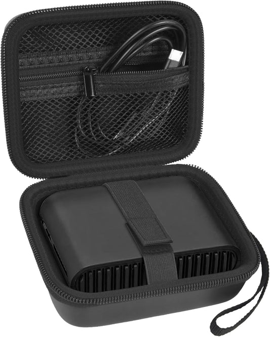 Grapsa Case Compatible with TP-Link Ultra-Portable Wi-Fi 6 AX1500 AX3000 Travel Router, Storage Holder for TL-WR1502X/ WR3002X WiFi Hotspot for Traveling, Ethernet Cable Network Adapter (Box Only)