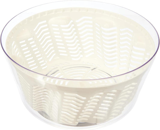 Zyliss E940017 Easy Spin 2 Large White Salad Spinner - PuriLite