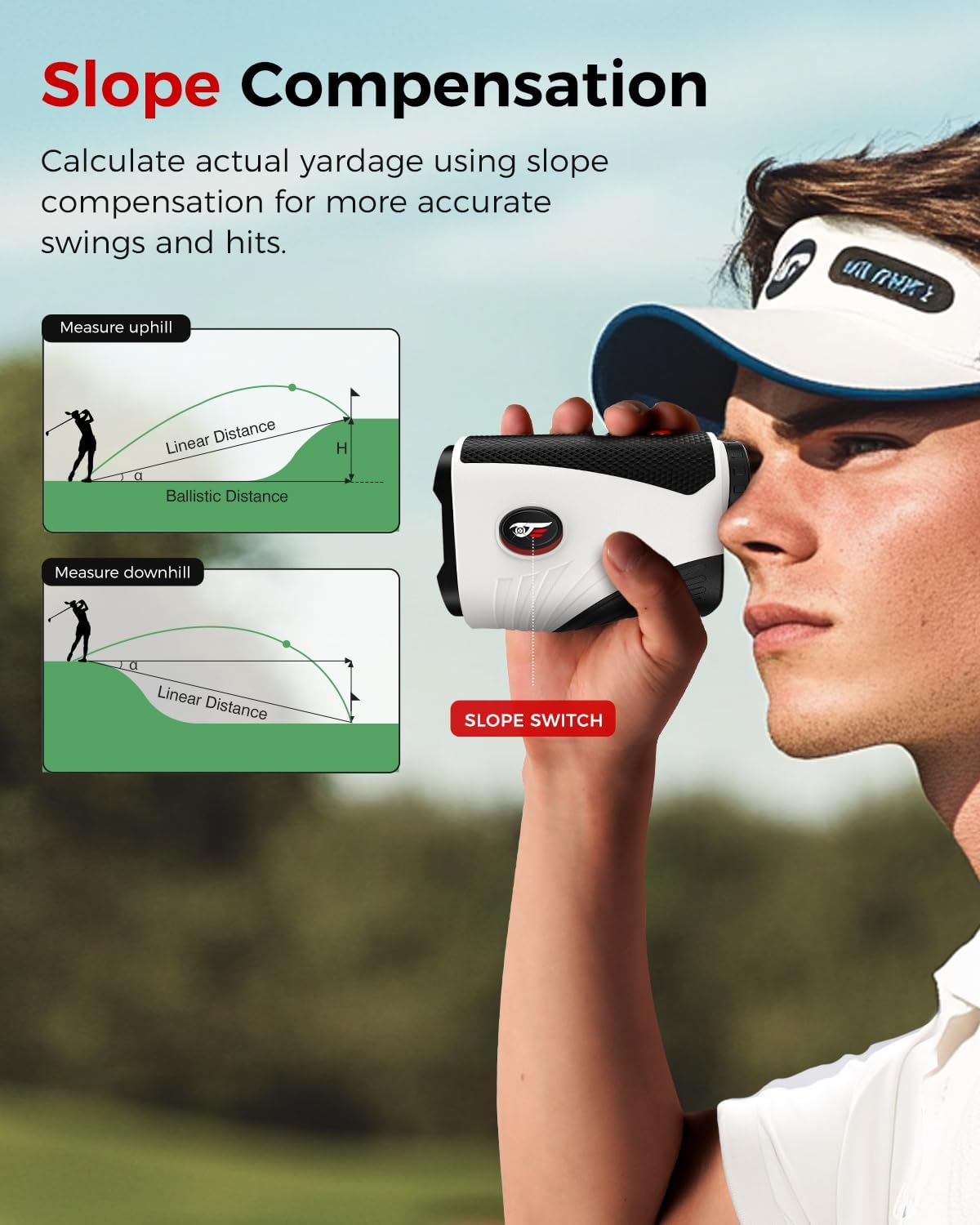 Purilite Select Rechargeable Golf Rangefinder